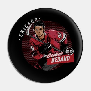 Connor Bedard Chicago Dots Pin