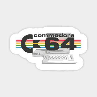 Commodore 64 Retro Fan Design Magnet