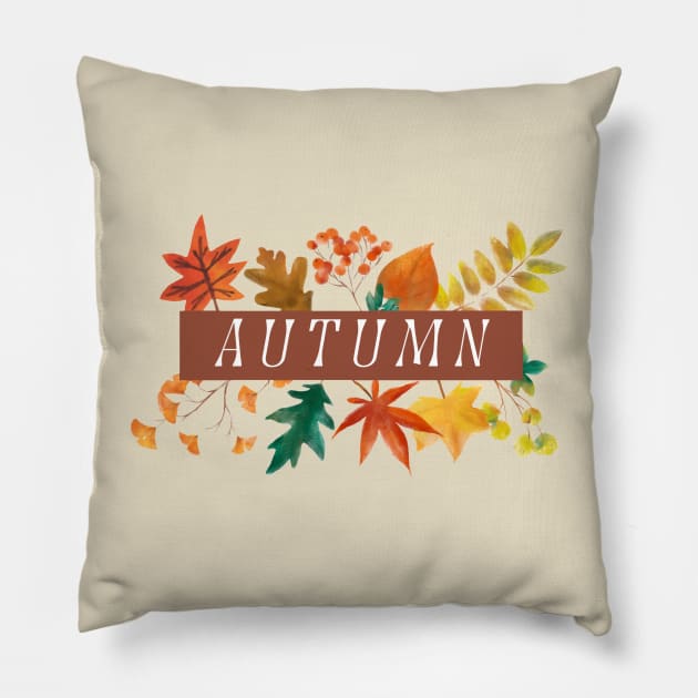 Autumn lover Pillow by cherries&disco