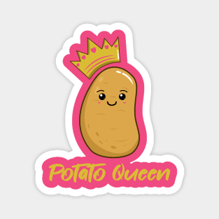 Cute Kawaii Potato Queen Magnet