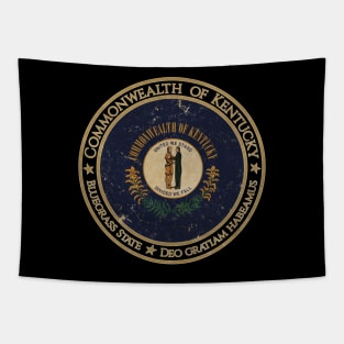 Vintage Kentucky USA United States of America American State Flag Tapestry