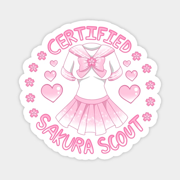 Certified Sakura Scout Magnet by SakuraGamingNation