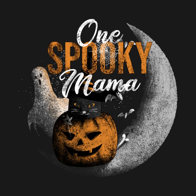 One Spooky Mama by Rishirt
