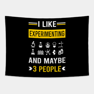 3 People Experimenting Experiment Experimentator Tapestry