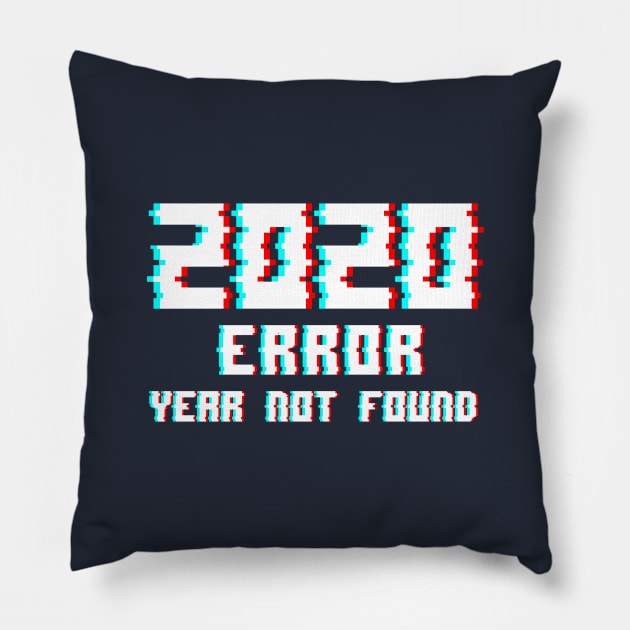 Error: Year Not Found Pillow by NathanielF