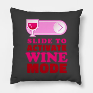 Slide to unlock Wine Pillow