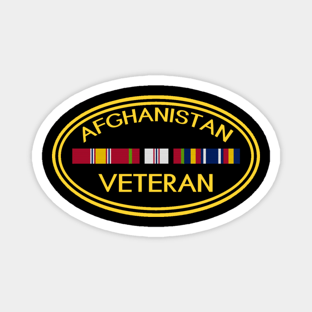 Afghanistan Veteran Magnet by Jared S Davies