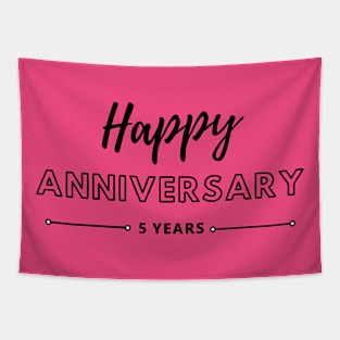 Happy Anniversary | 5 Year Tapestry