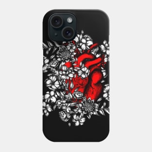 Floral Heart Phone Case