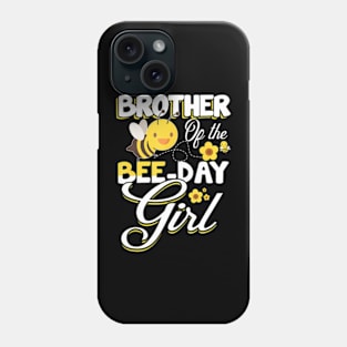 Brother of The Bee Day Girl Bee Birthday Party Theme Phone Case