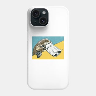 Duck billed platypus with moustache Phone Case