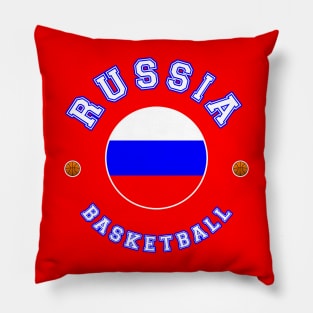 Russia Basketball Pillow