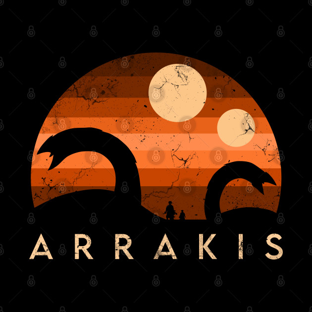 Arrakis v2 (Aged) - Dune - Phone Case