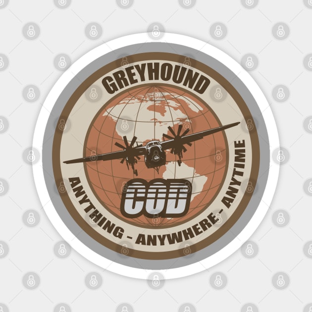 C-2 Greyhound COD (subdued) Magnet by TCP