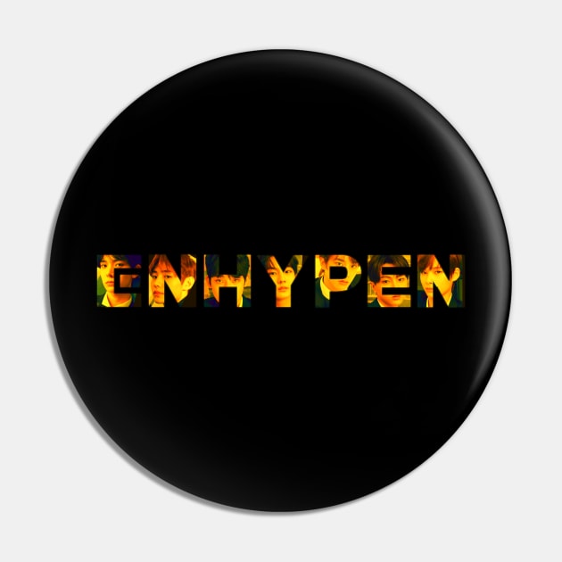 Enhypen Orange Pin by phillaj08