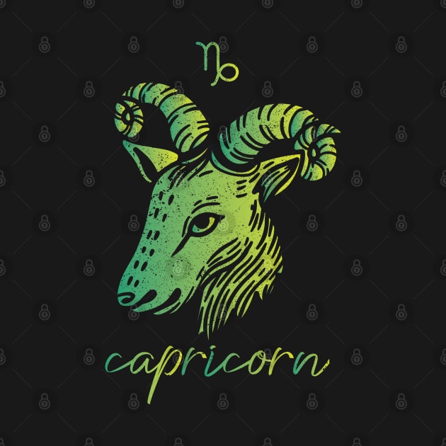 Capricorn Zodiac by Moon Phase Design