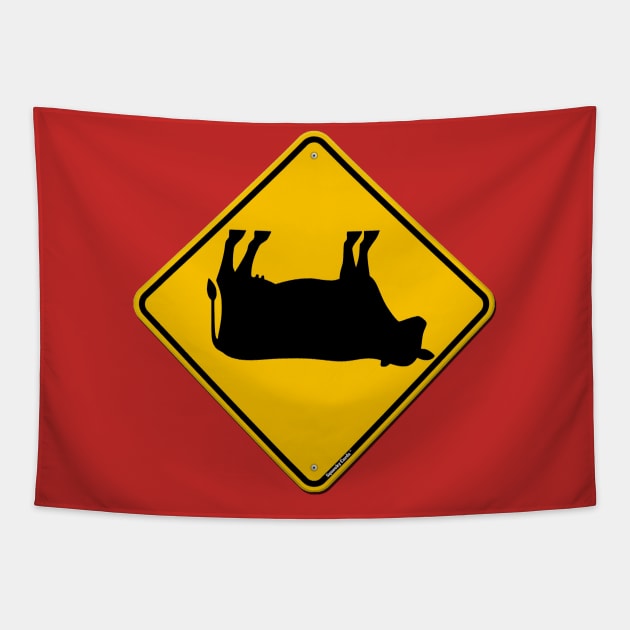 Yield to Cow Tipper Tapestry by wifecta