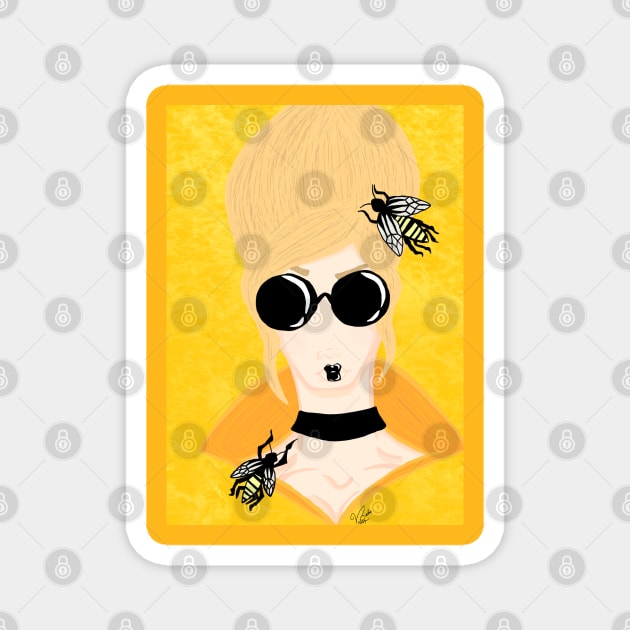 Queen Bee Magnet by ArtByVictoria26