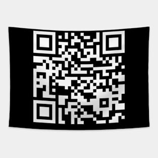 Trump Dance QR Code Tapestry