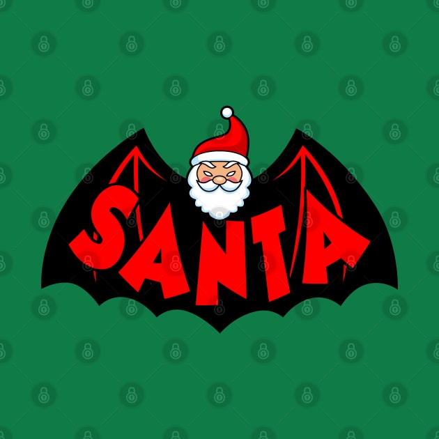 Funny Cute Santa Claus Superhero Vigilante Parody by BoggsNicolas