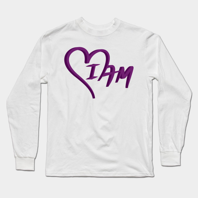 I Am Purple Heart 3d Tshirt I Am Long Sleeve T Shirt Teepublic