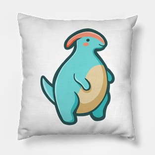 Chubby Parasaurolophus, Dino, Dinosaur Pillow