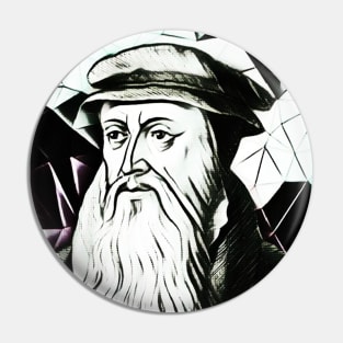 John Knox Black and White Portrait | John Knox Artwork 3 Pin