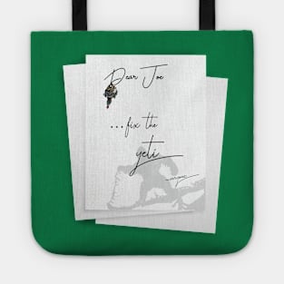 Fix The Yeti! Tote