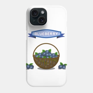 Blueberry Basket Phone Case