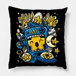 Cute Astronaut You Are My Star Galaxy Space Adventure Universe Gift Pillow