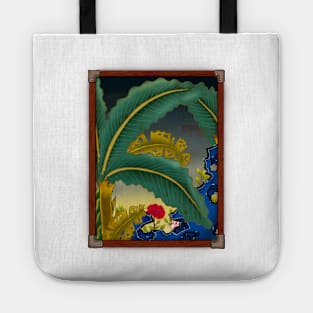 Minhwa: Plantain Garden at Night (Korean traditional/folk art) Tote