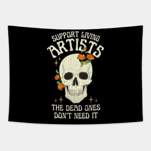 Support Living Artists Tapestry