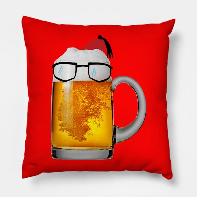 Beer-Cardi Pillow by MixedNutsGaming