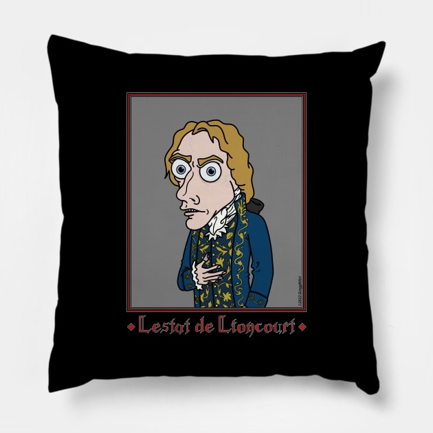 Lestat Pillow by Gregg.M_Art