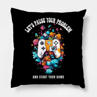 Gaming Quotes Pillow