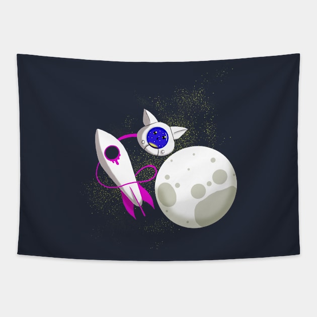 Space Bunn! The Final Bunntier Tapestry by mcgilltori