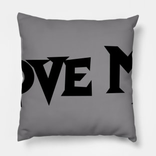 Love Me T-Shirt Design Pillow