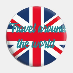 Travel Around the World - United Kingdom Pin