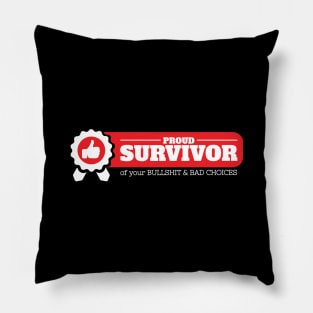 Proud Survivor Pillow