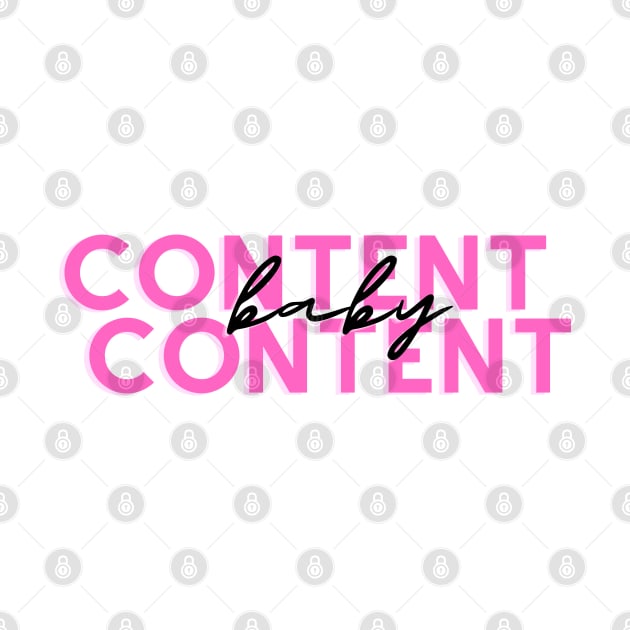 Content Baby Content by stickersbyjori
