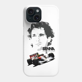 Ayrton Senna Portrait Phone Case