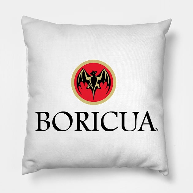 Boricua Bat Pillow by TheBlindTag