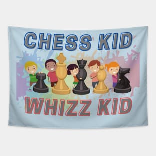 Chess Kid WhizzKid Tapestry