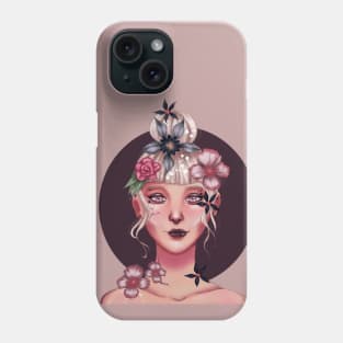 Luminance Woman Portrait Phone Case