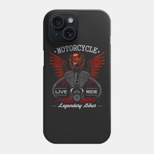 Motorcycle Rider Legendary Biker Phone Case