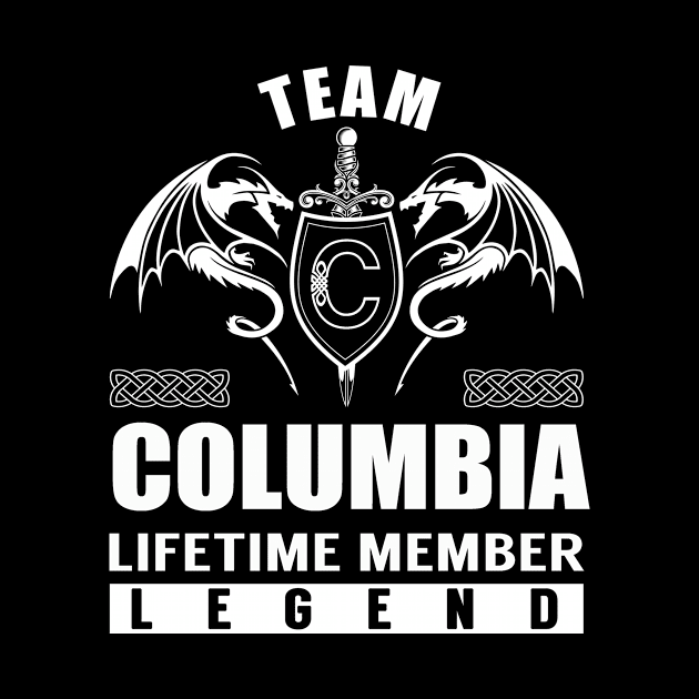 Team COLUMBIA Lifetime Member Legend by Lizeth