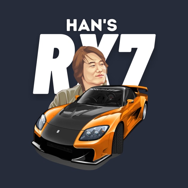 Han's rx7 Tokyo Drift by MOTOSHIFT