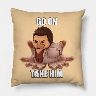 Kiryu Duck | Yakuza Pillow