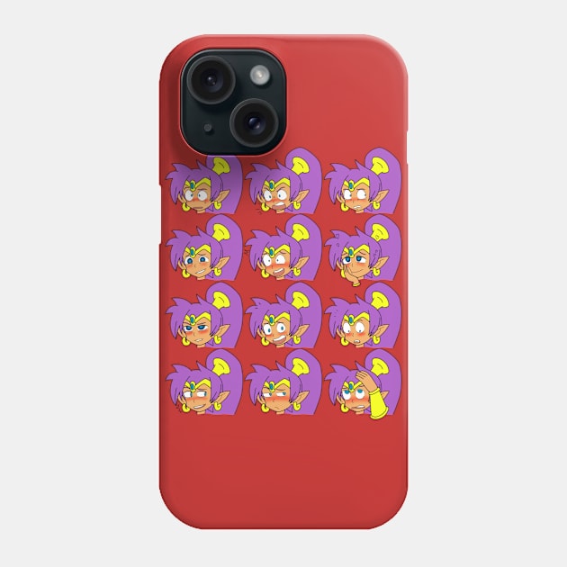 Shantae Expressions Phone Case by Lyondor