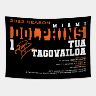 Tagovailoa - Dolphins - 2023 Tapestry